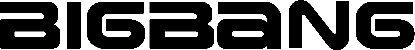 BIGBANG wordmark