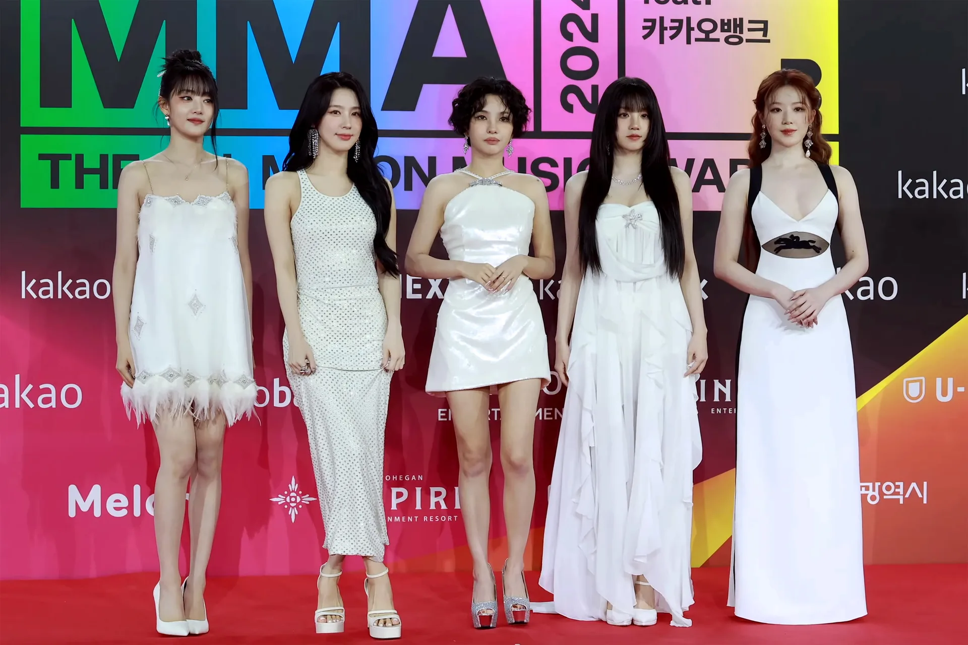 (G)I-dle on the red carpet of the 2024 Melon Music Awards
