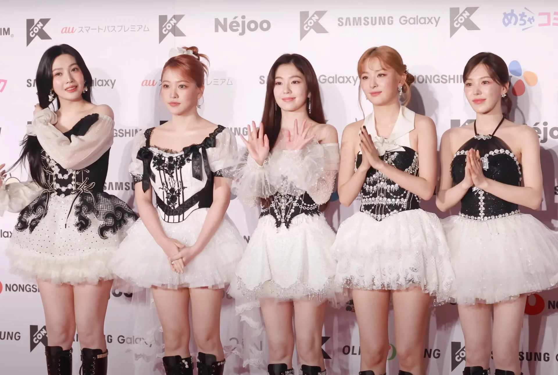 Red Velvet on the red carpet of KCON Japan 2024