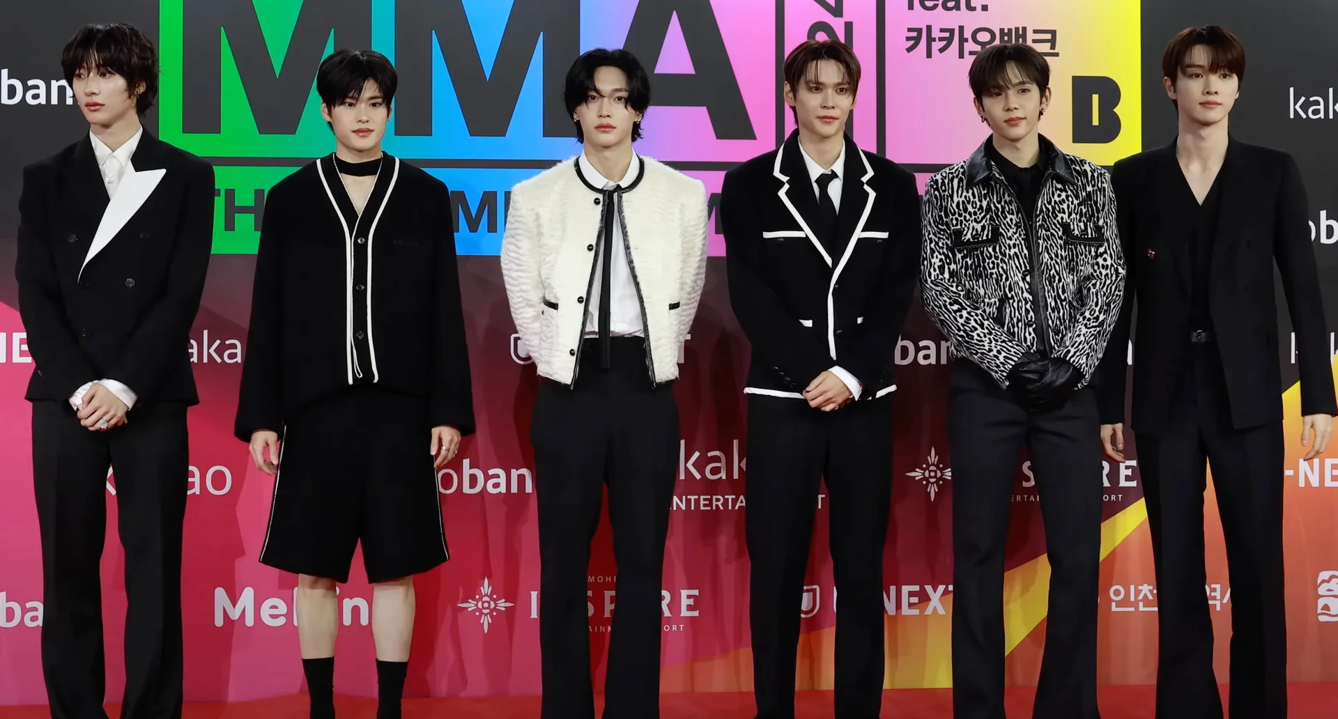 RIIZE on the red carpet of the 2024 Melon Music Awards