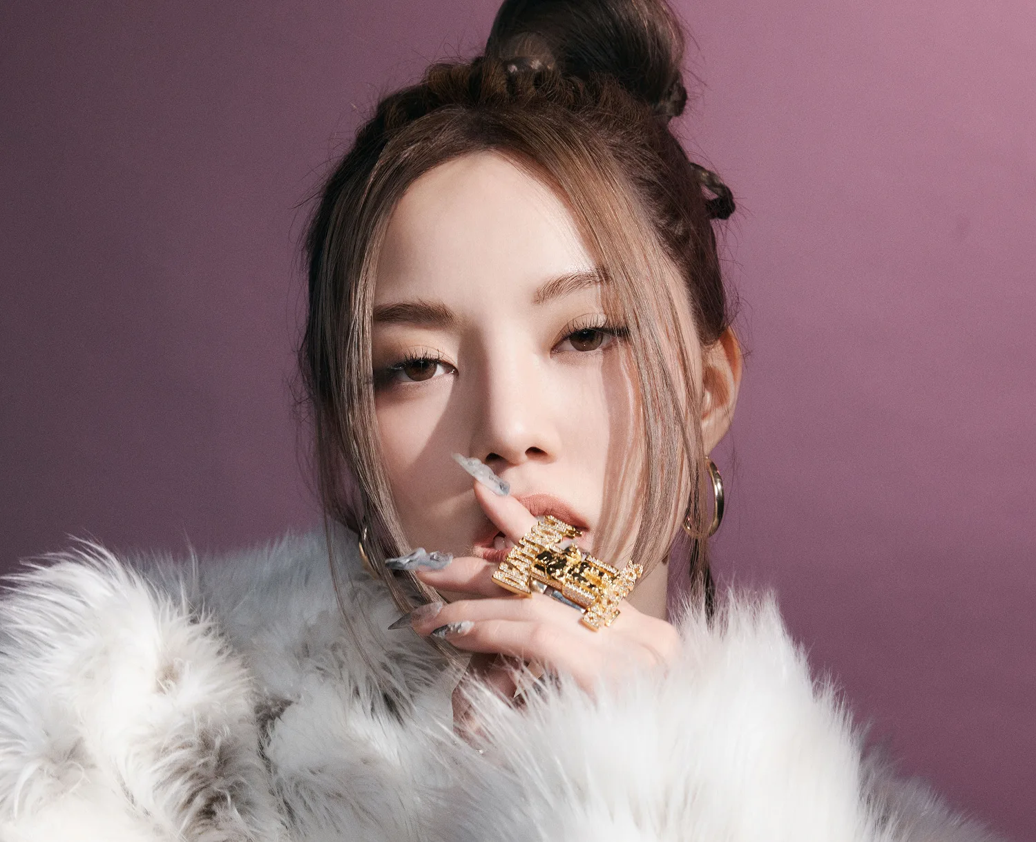 Bailey of ALLDAY PROJECT in an official debut concept portrait