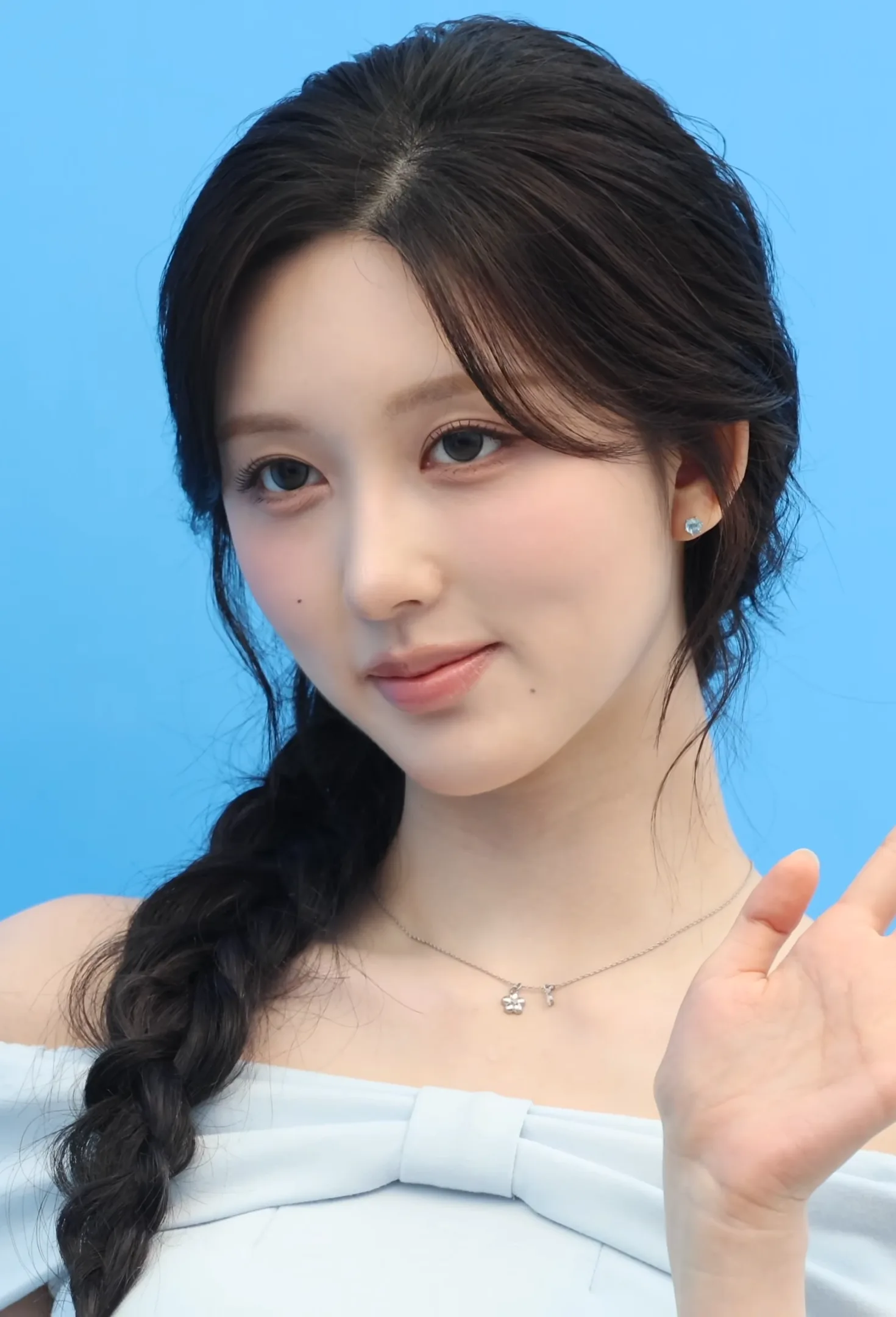 Gaeul of Ive at a Senka pop-up event in May 2026