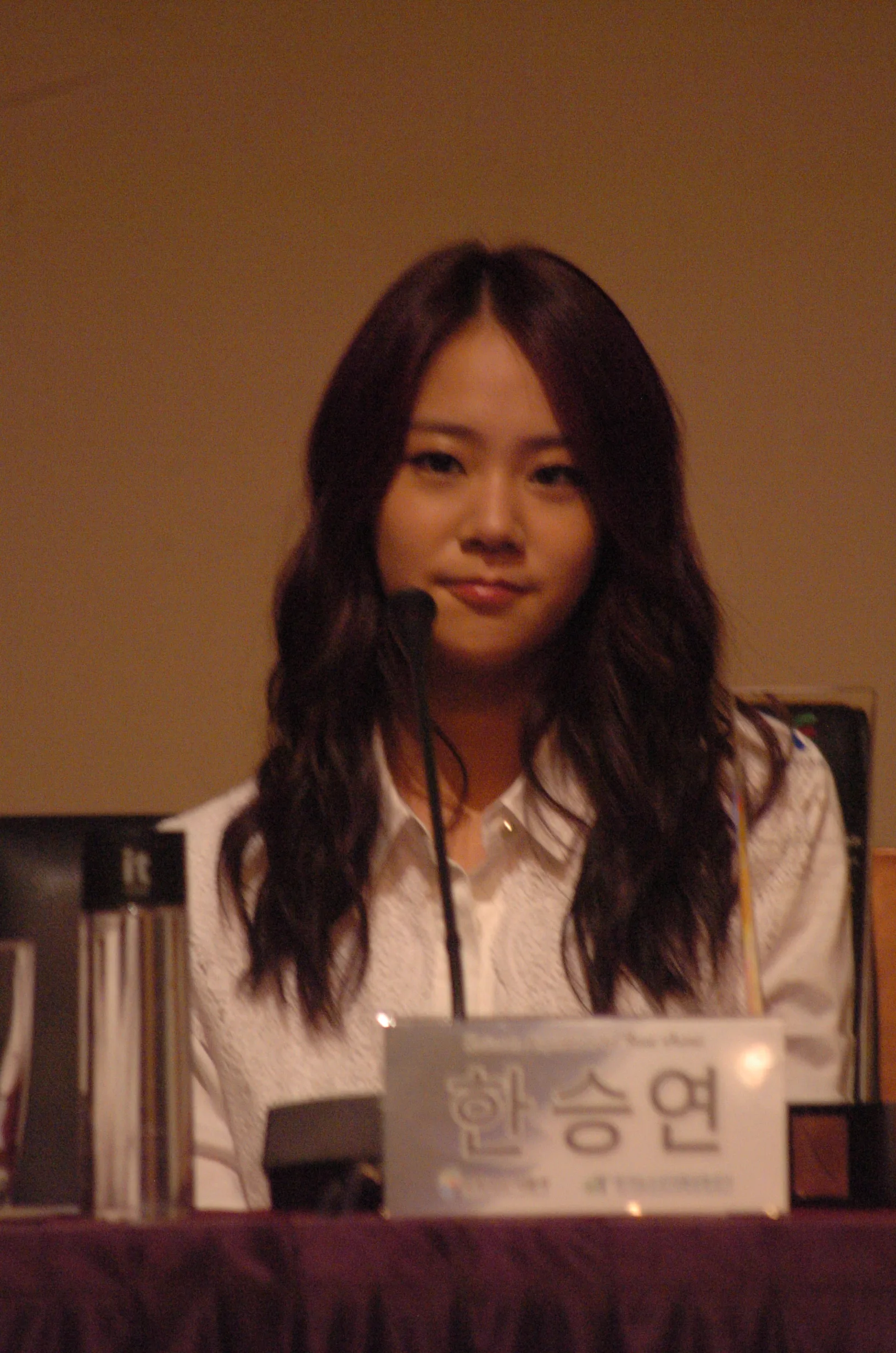 Seungyeon at an event in 2012