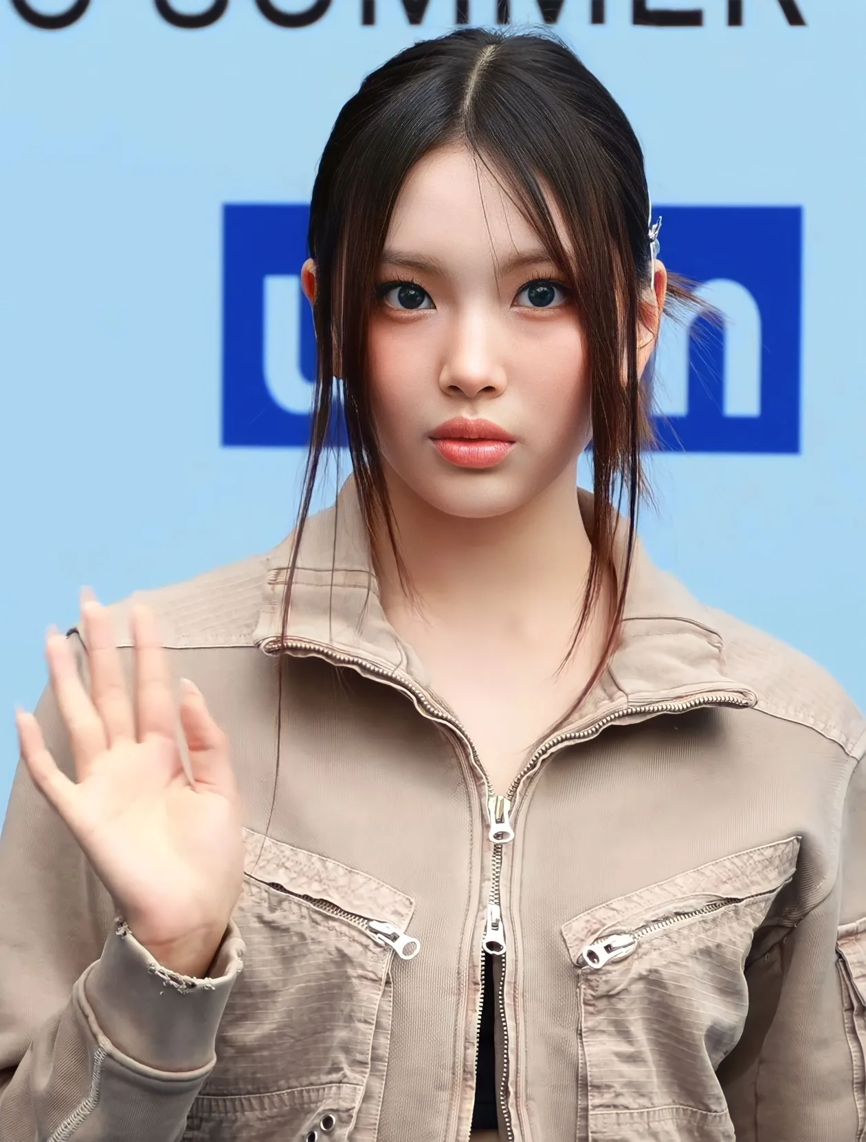 Hyein of NewJeans photographed in September 2023
