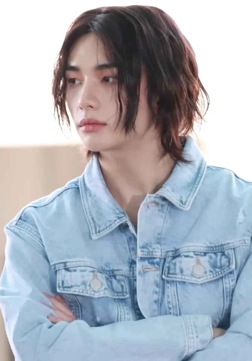 Hyunjin of Stray Kids at Incheon International Airport in May 2024