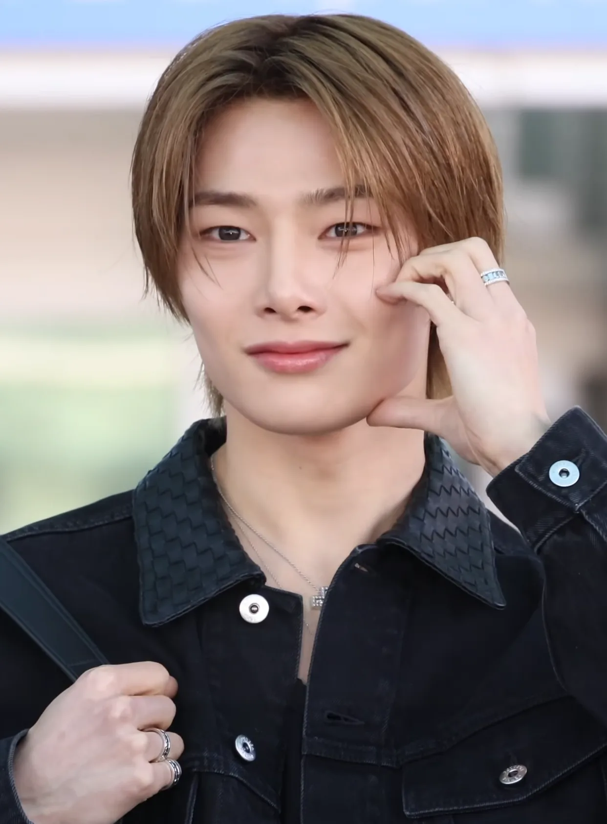 I.N of Stray Kids at Incheon Airport in February 2026