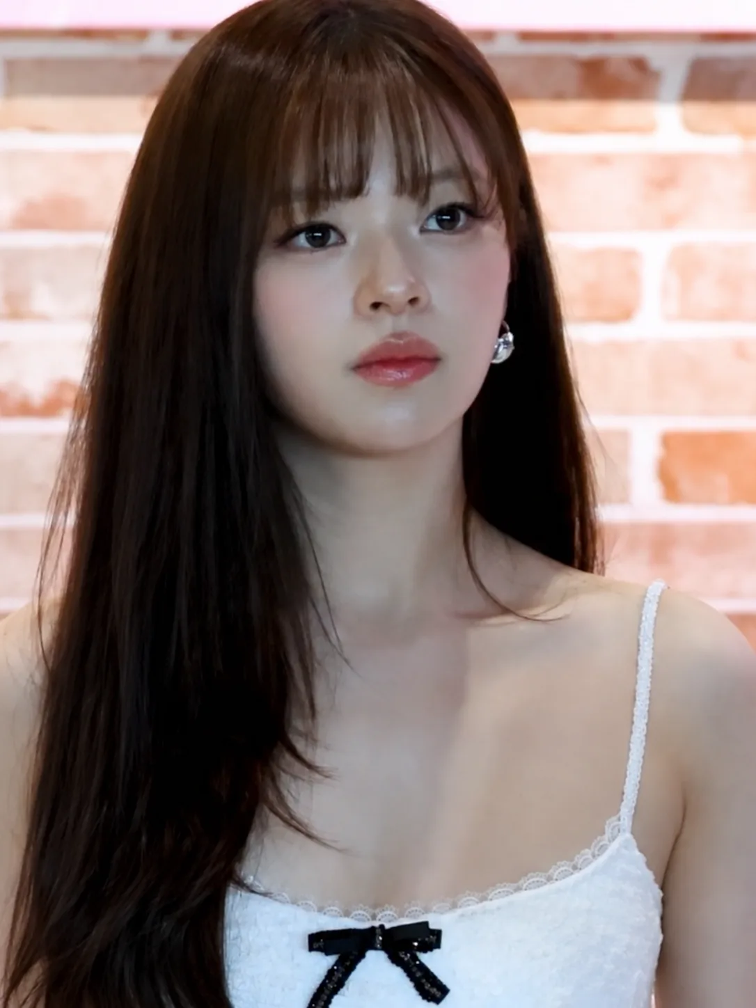 Jeongyeon of Twice at a brand photocall in June 2026