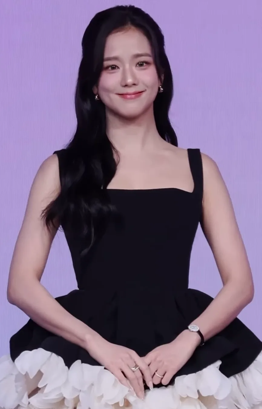 Jisoo of Blackpink at the Boyfriend on Demand press conference in February 2026