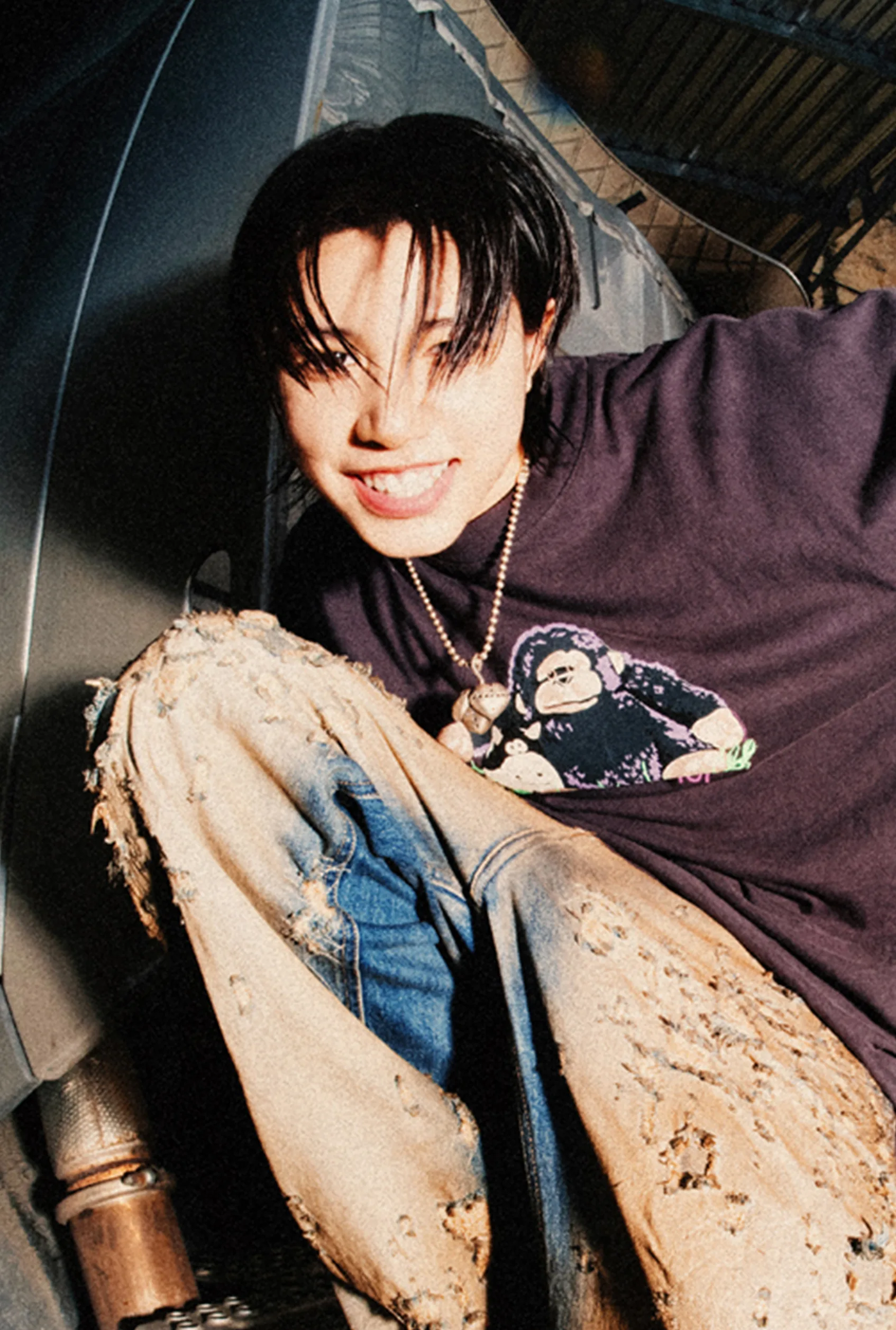 Louis of LNGSHOT in the official MORE VISION artist portrait