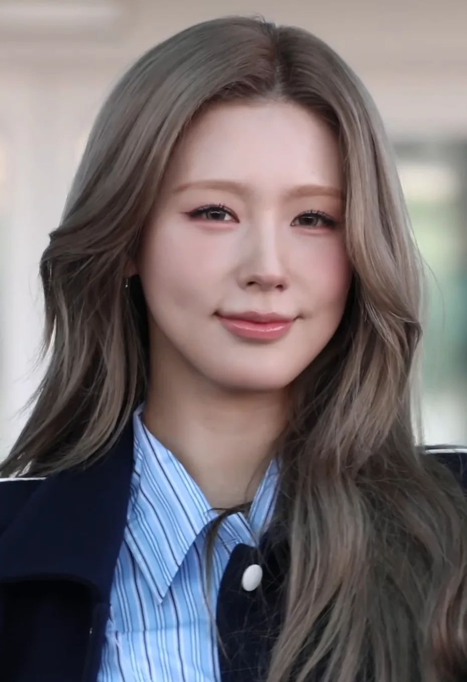 Miyeon of I-dle at Incheon Airport in February 2026