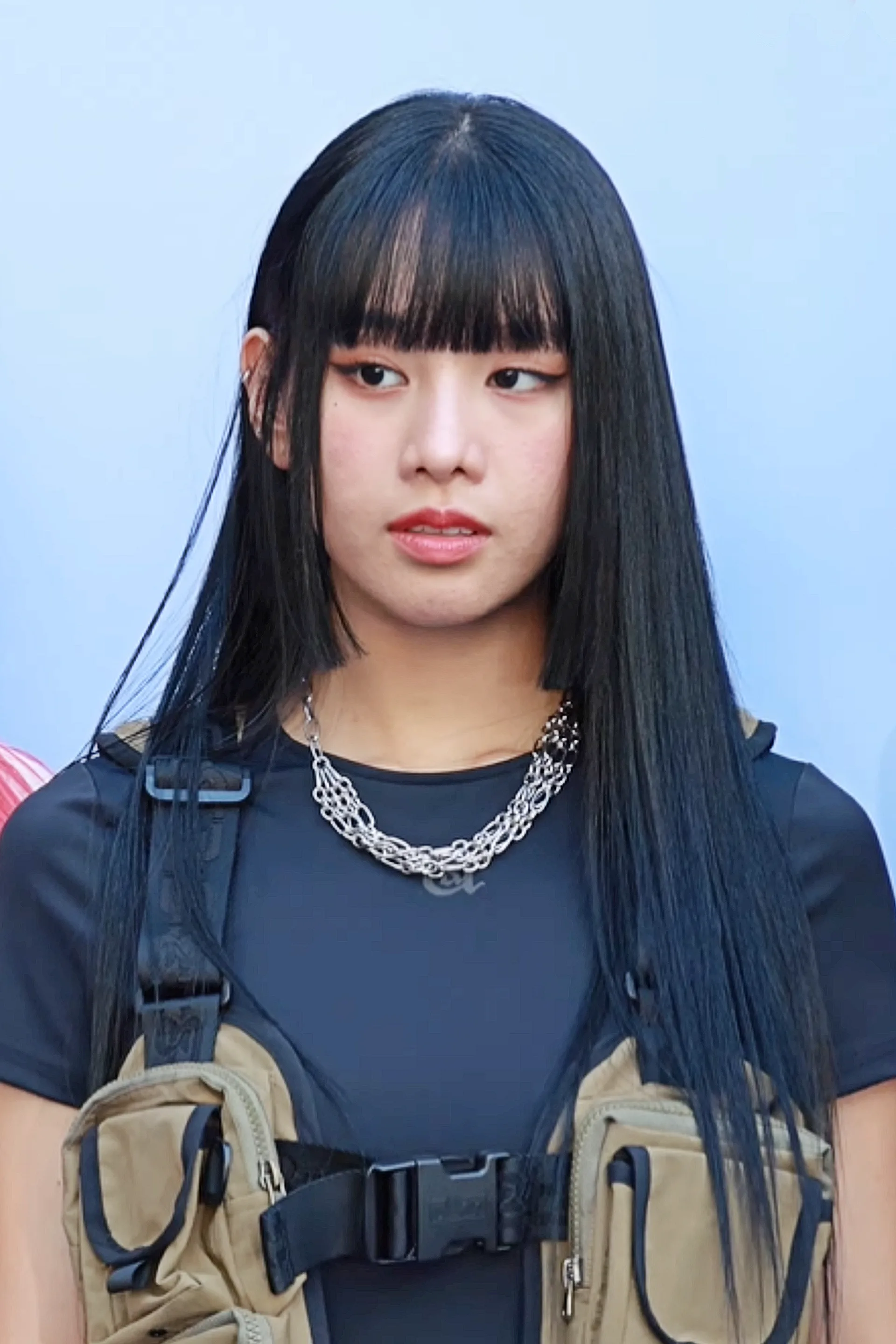 Natty of Kiss of Life at the ULKIN show, Seoul Fashion Week SS 2024 (October 2023)
