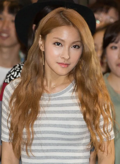Gyuri at a KARA fansigning in August 2014