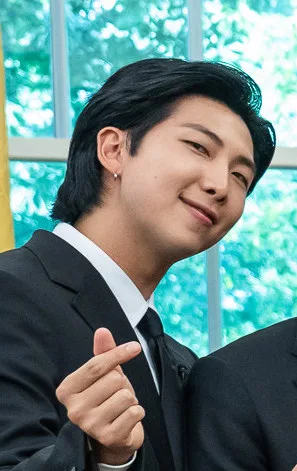 RM of BTS in the Oval Office on May 31, 2022