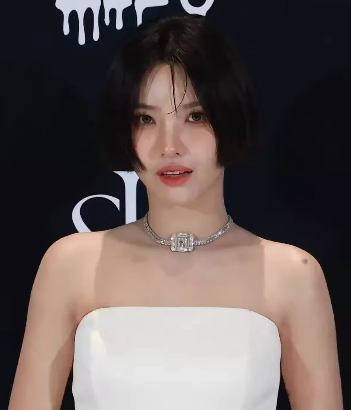 Soyeon of (G)I-dle at a jewellery brand photocall in February 2025