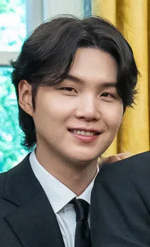 SUGA of BTS in the Oval Office on May 31, 2022