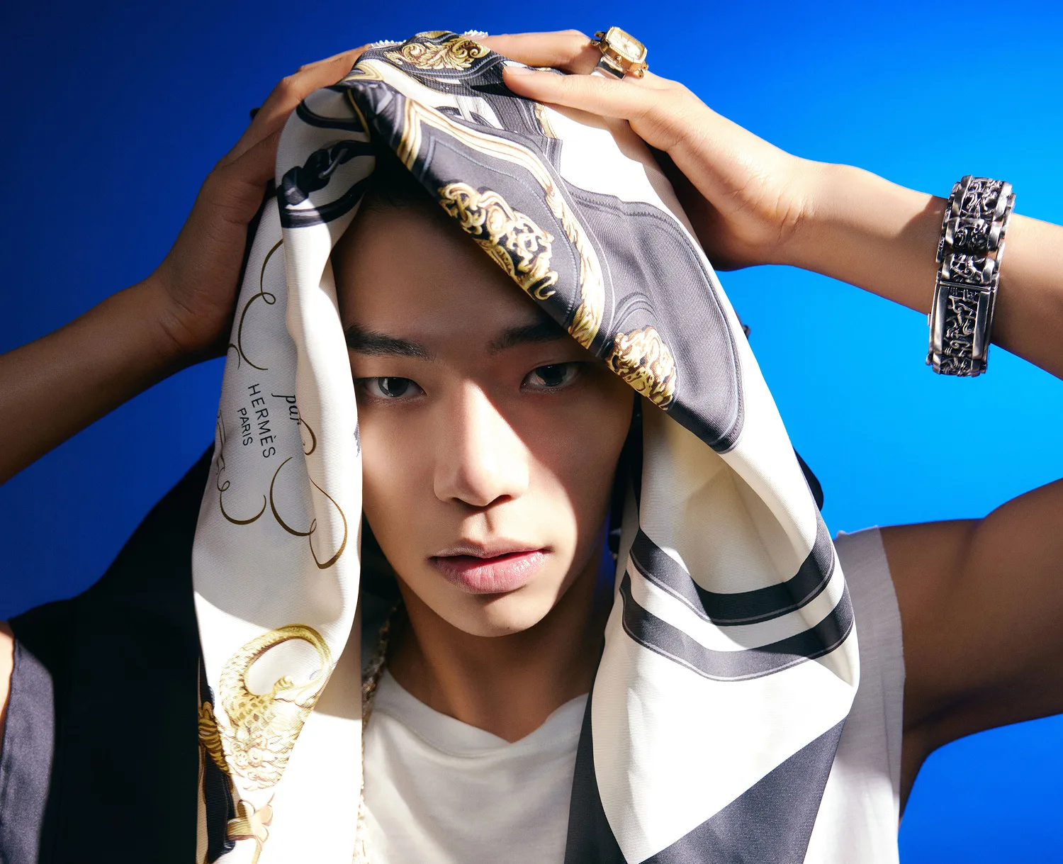 Tarzzan of ALLDAY PROJECT in an official debut concept portrait