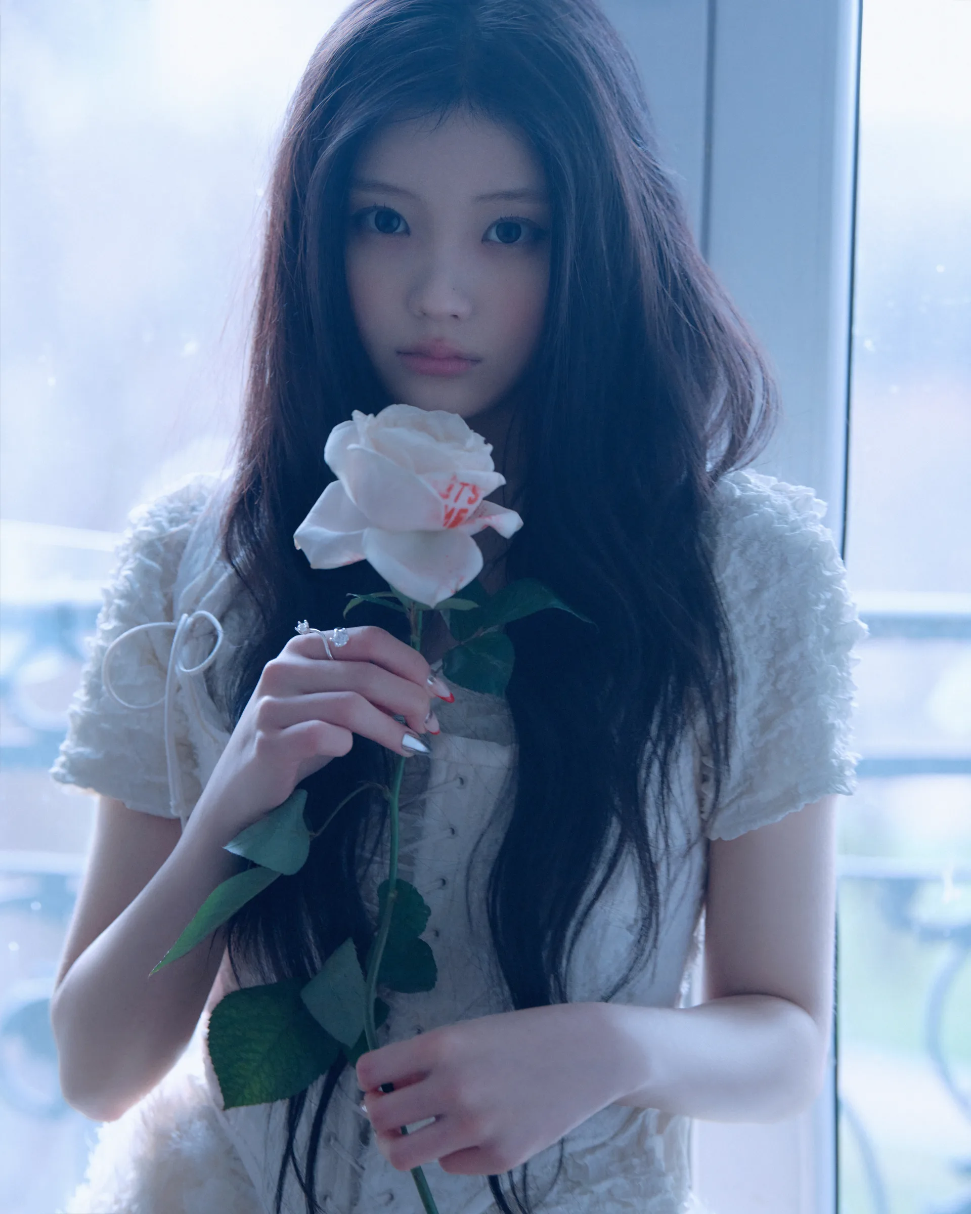 Wonhee of ILLIT in an official BELIFT LAB portrait