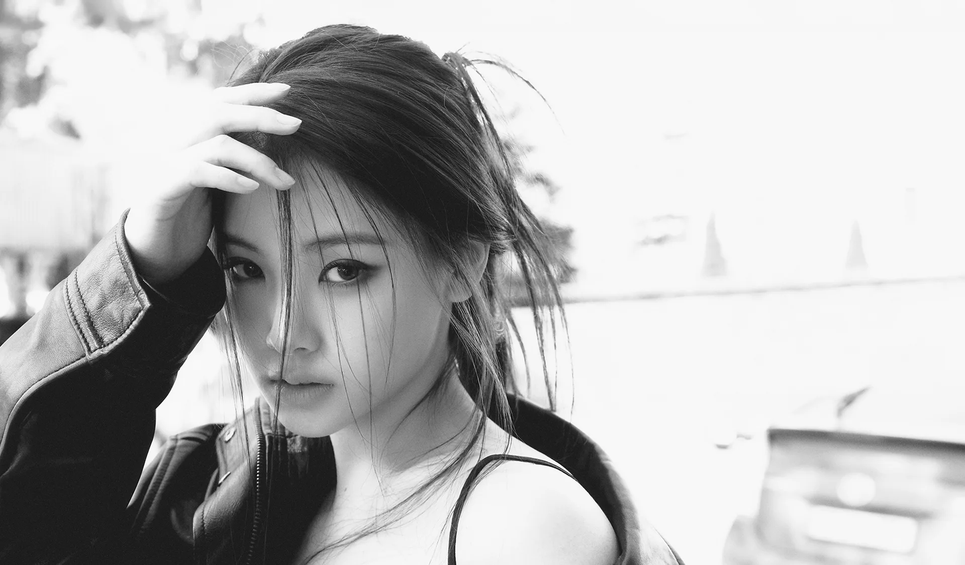 Yihyun of Baby DONT Cry in an official promotional portrait