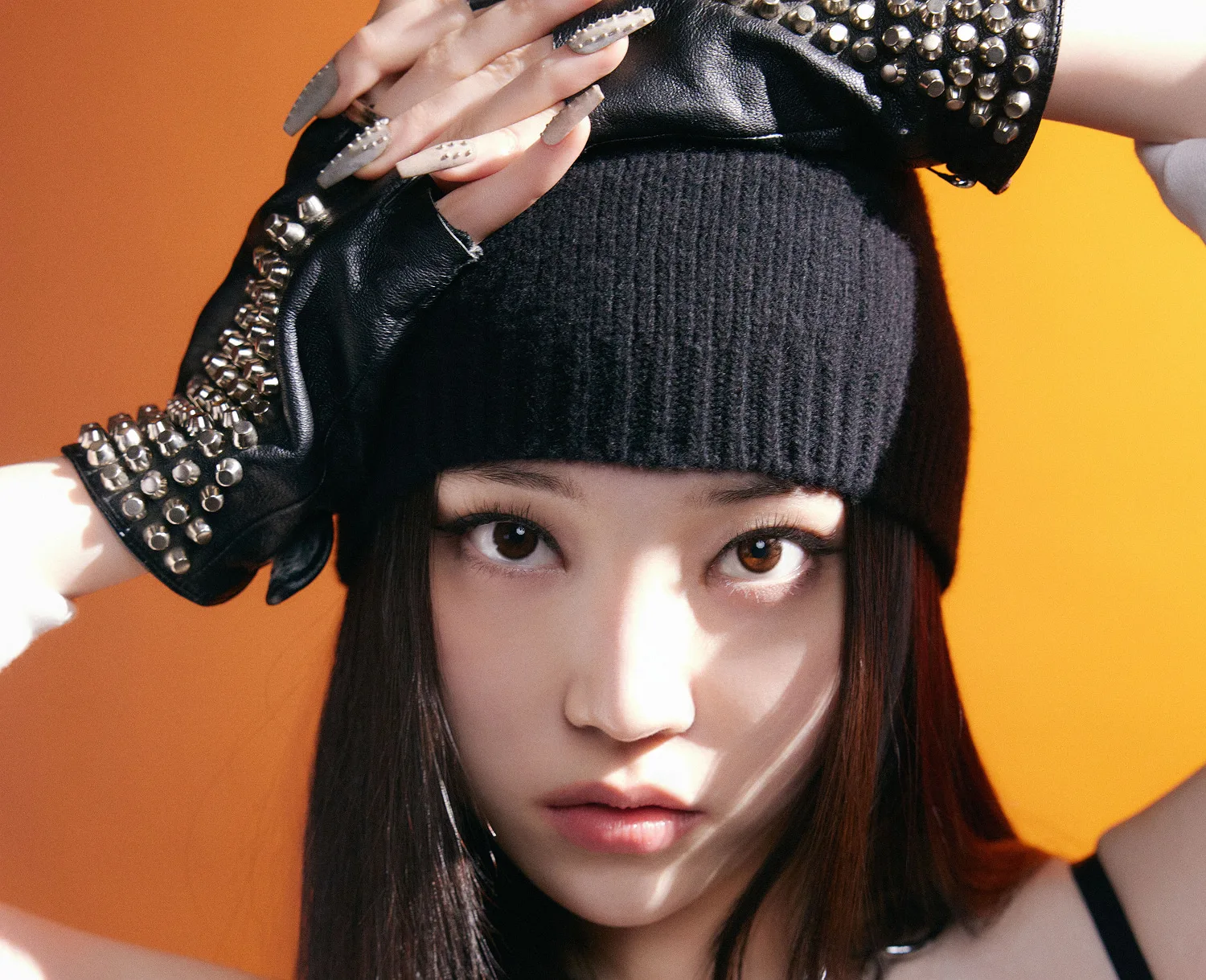 Youngseo of ALLDAY PROJECT in an official debut concept portrait
