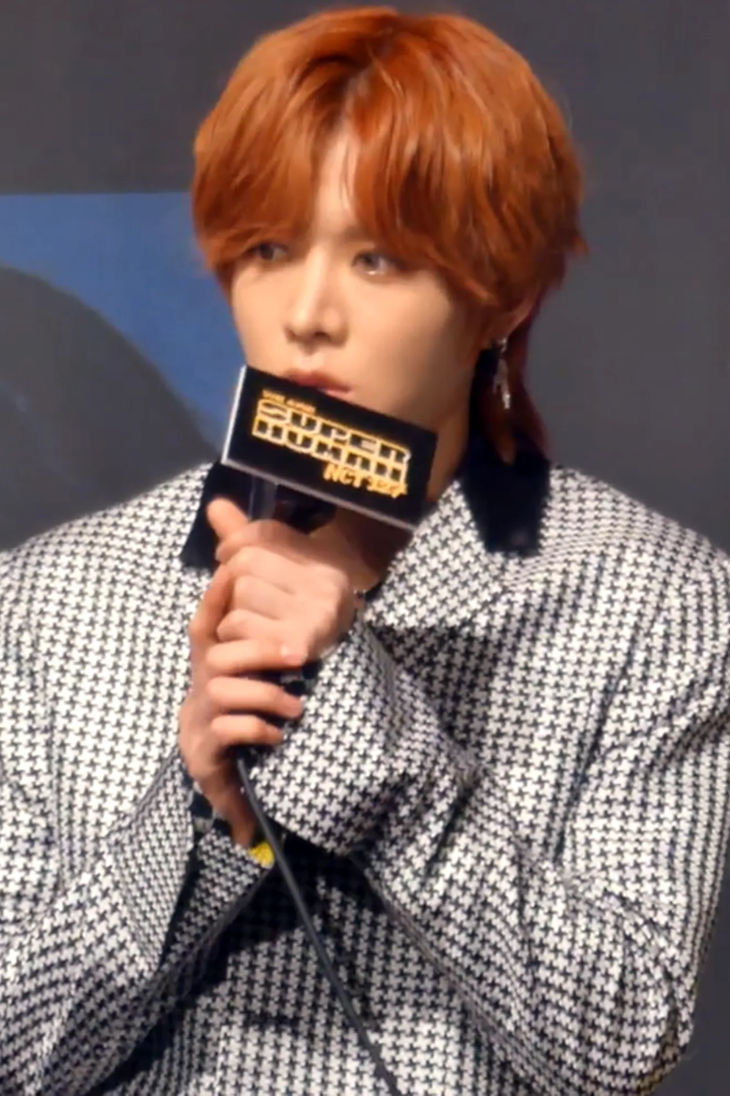 Yuta at the We Are Superhuman press conference in May 2019